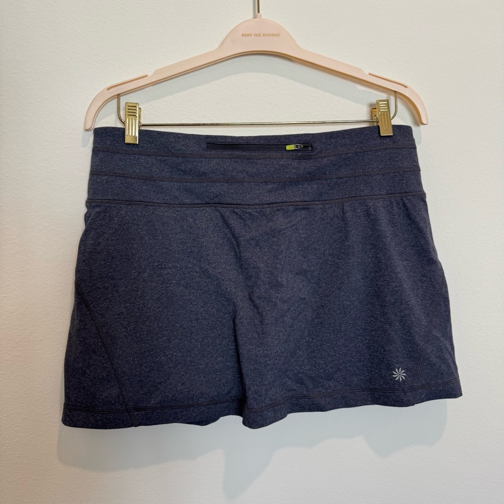 ATHLETA Reflective Heather Gray Skort - Picture 6 of 9